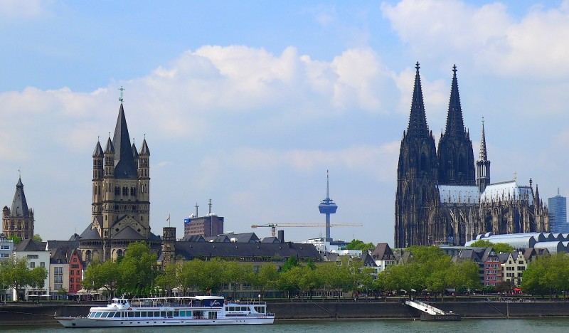 Cologne in April
