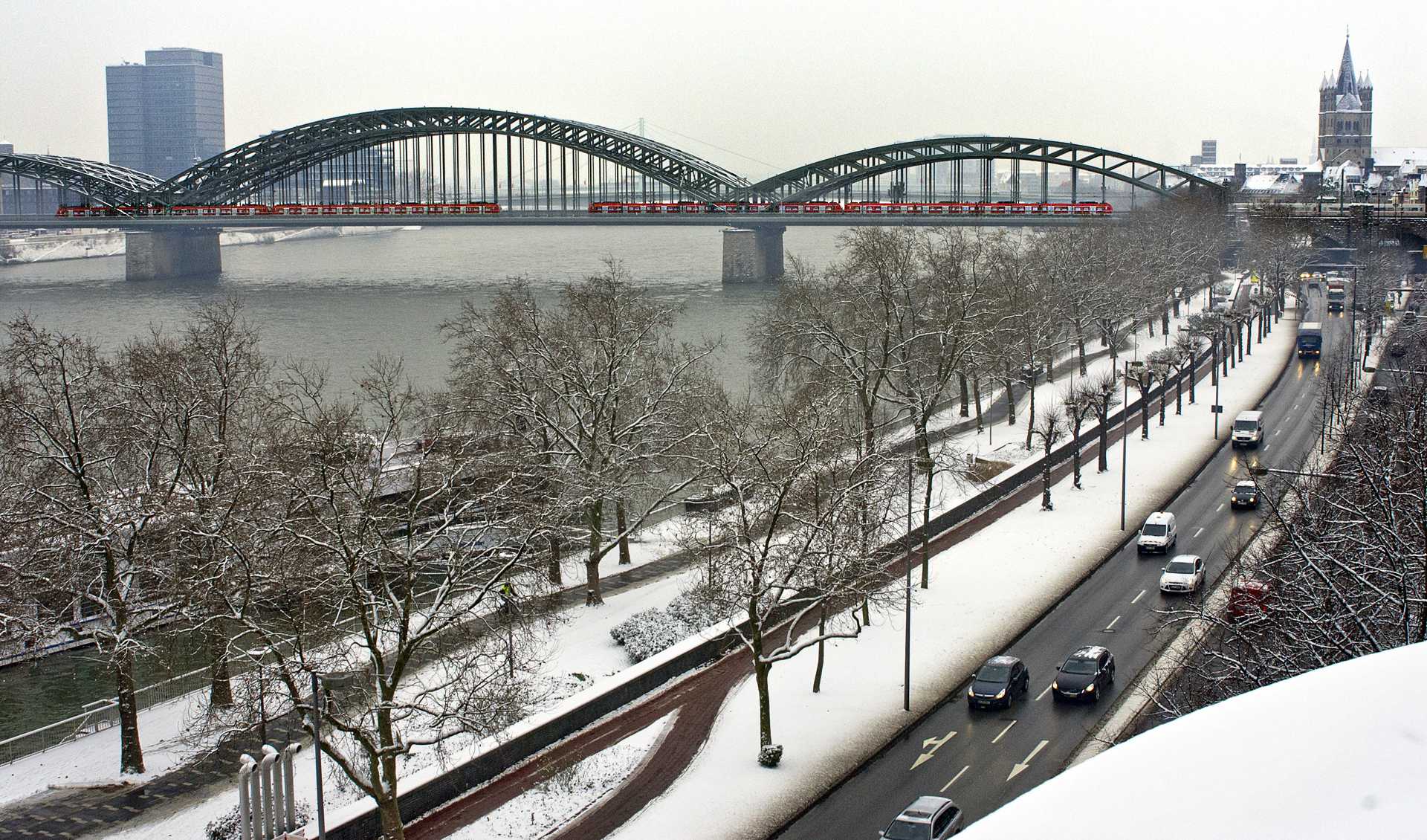 Cologne in January