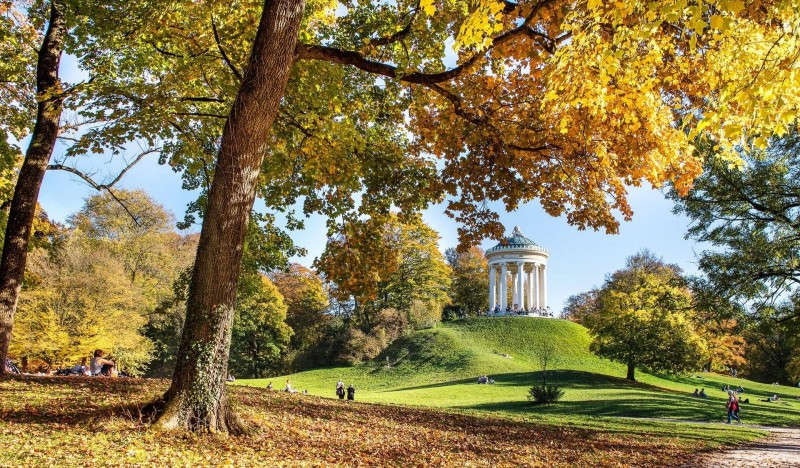 Мюнхен в октябре: осень в большом городе