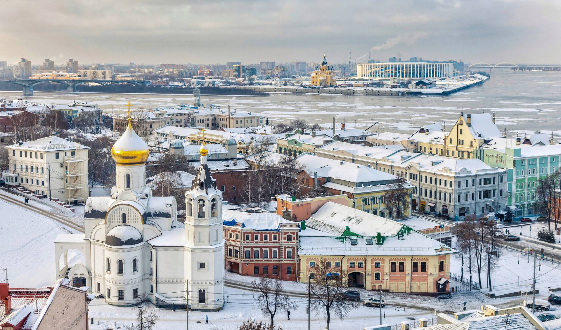 Нижний Новгород в январе: новогодняя сказка