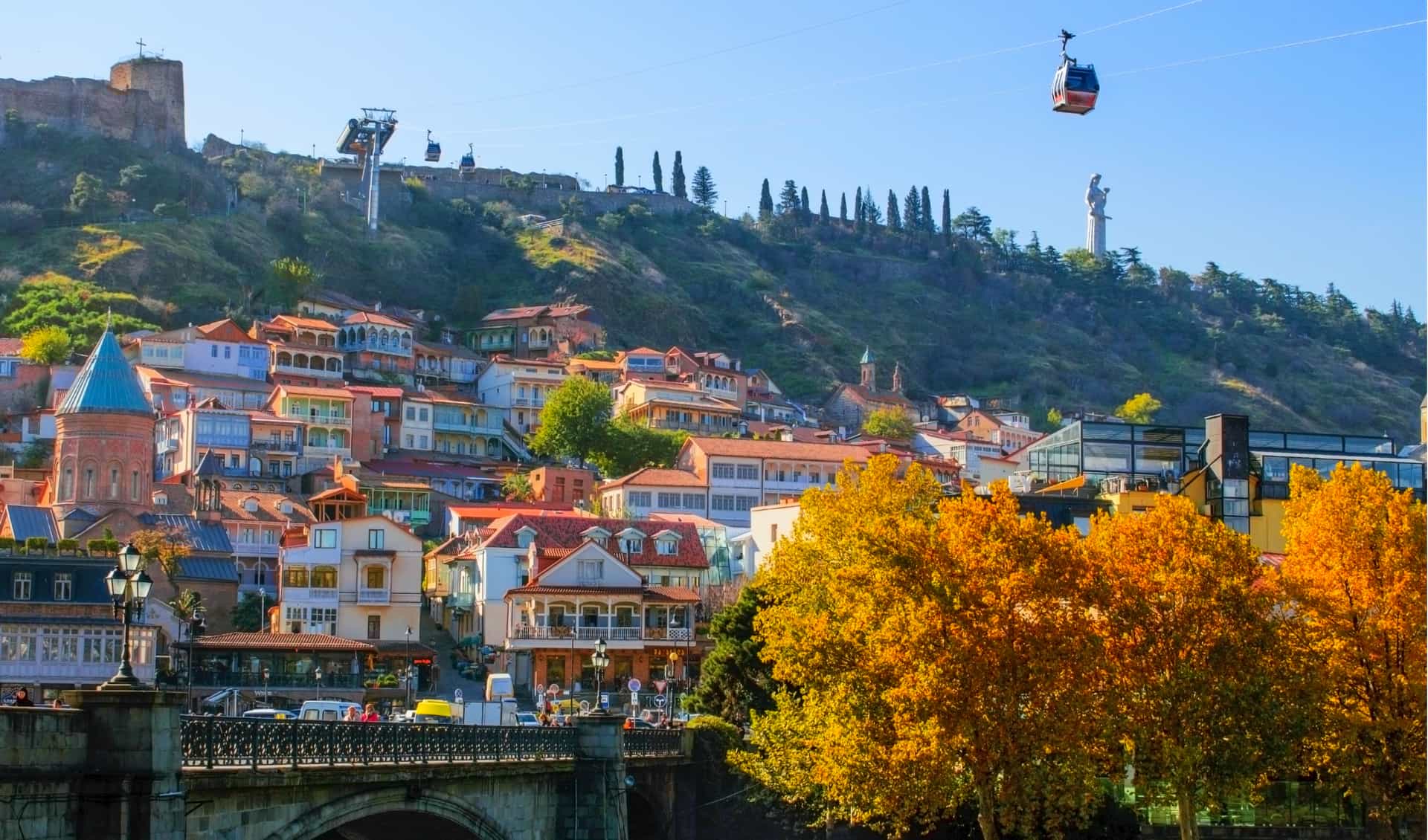 Тбилиси в октябре: осенняя мелодия города