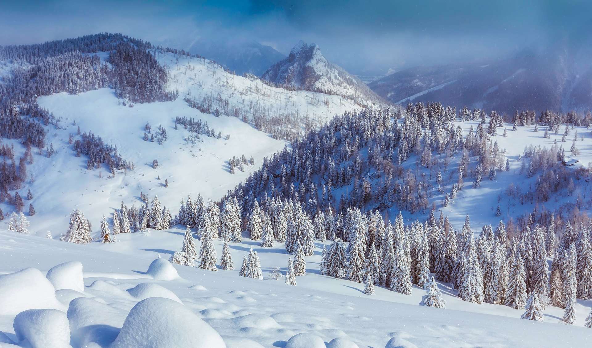 Австрия в феврале: горные лыжи и еще одна порция праздников